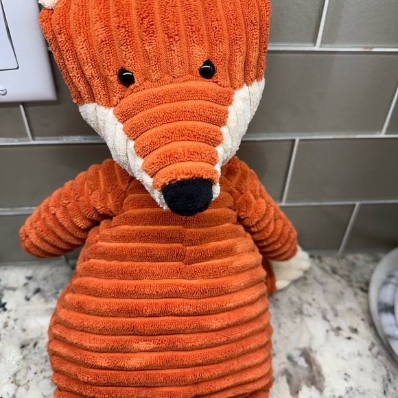 Jelly Cat Cordy Roy Fox bean filled texture animal plush toy 17 imaginary play - Picture 14 of 16